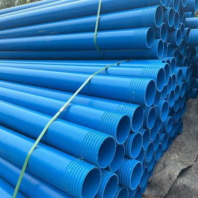 PVC-U打孔管绿化渗透管农用打井透水管UPVC车丝割缝管加工批发图2