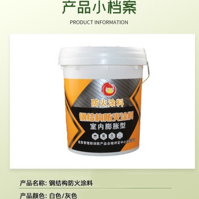 钢结构防火涂料室内室外膨胀型非膨胀型阻燃电缆防火涂料防火漆图5