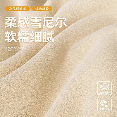 双面雪尼尔全遮光窗帘成品卧室高级感奶油风全屋定制绍兴柯桥窗帘图3