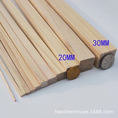 松木条实木材料原木板材DIY 手工木板龙骨立柱隔断抛光木板材木条图3