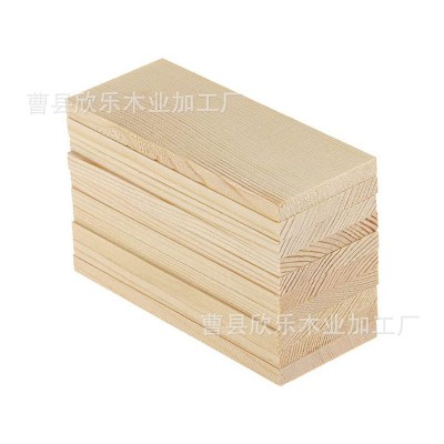 批发实木板 长方形大板松木条 原木工艺品专用板材DIY木头材料图3