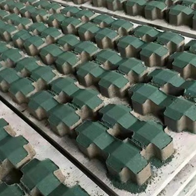 定做透水砖砖园林绿化市政彩色停车场生态嵌草砖混凝土停车场植草图3