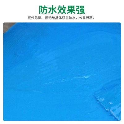 欧密斯粘结力强房顶防水涂料无毒卫生间涂料耐水性泳池防水涂料图2