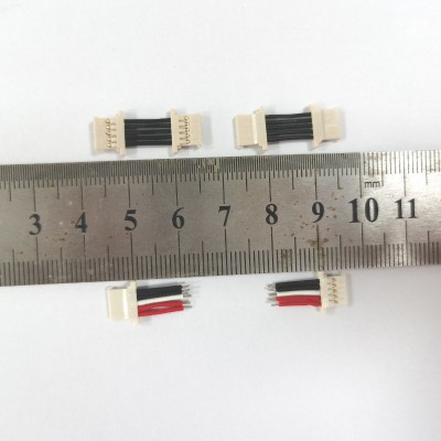 厂家直销单双头公母连接线1.25mm 2-12p超短端子线图3