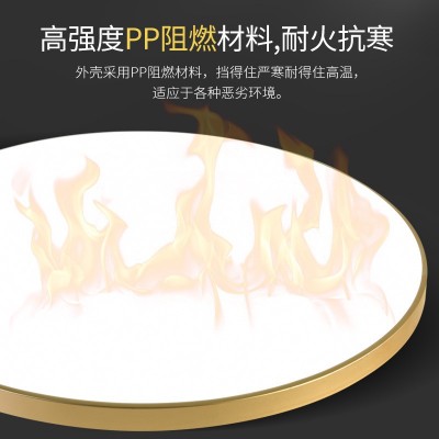 超薄三防吸顶灯led客厅灯简约卧室灯阳台厨卫走廊过道灯中山灯具图3