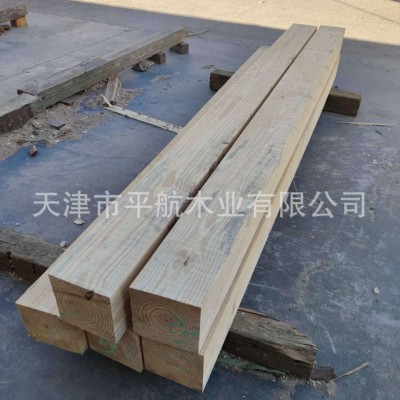 防腐木材板材 建筑木方 木材批发 防腐木方木条 木地板图2