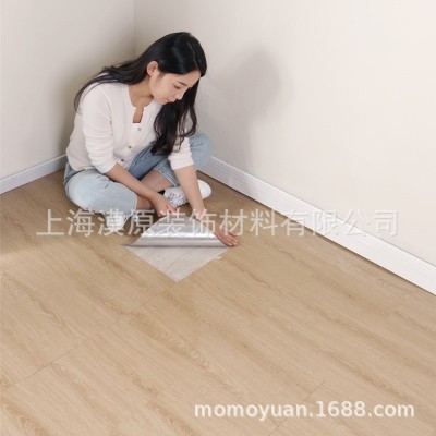 跨境爆款pvc自粘地板贴墙贴水泥地地板贴MY防水塑胶地板贴代发