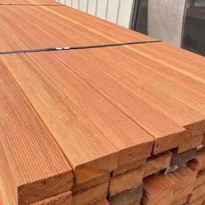 菠萝格防腐木板木条户外木地板室外露台实木庭院栈道板材原料厂家图4