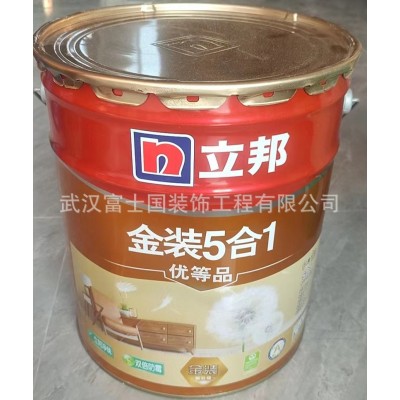 立邦金装五合一乳胶漆 净味五合一 内墙乳胶漆 立邦净味 优等品