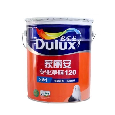 多乐士 家丽安专业净味120二合一墙面乳胶漆正品环保涂料室内家用图4