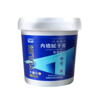 玉琳桶装内墙腻子膏墙面修补膏家用防水抗菌墙壁修复白色 补墙膏图5