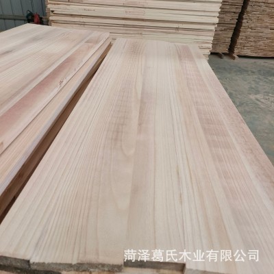跨境桐木直拼板桐木板实木大板工艺品用板家具橱柜板材料板图3