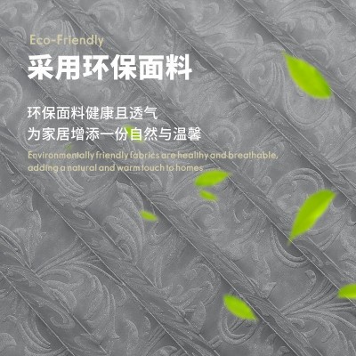 窗帘免打孔无纺布百折帘简易百褶帘压花纹印刷花型pleated blind图2