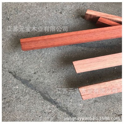 非洲红花梨木板 DIY雕刻小料 花梨木钟表 实木家具 台面板材制做