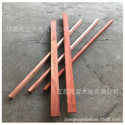 非洲红花梨木板 DIY雕刻小料 花梨木钟表 实木家具 台面板材制做图2