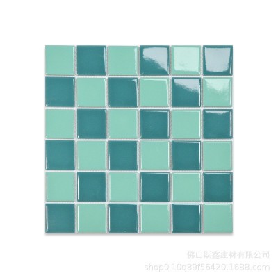 地中海游泳池陶瓷马赛克网红摩洛哥民宿水池温泉池景观池防滑瓷砖图5