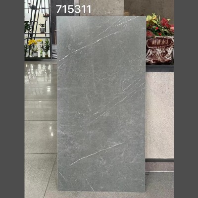 仿古砖 客厅瓷砖750x1500卫生间地砖哑光灰色微水泥地板砖7501500图3