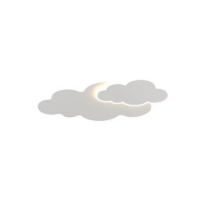 儿童房卧室吸顶灯北欧创意简约现代男孩女孩云朵房间led吸顶灯具图5