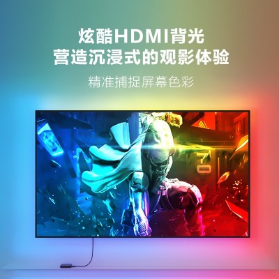 跨境热销涂鸦HDMI灯带定制随屏同步电视背景灯带语音控制HDMI灯带图3