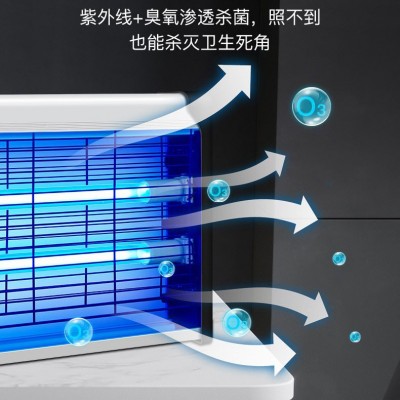 定制UV臭氧杀菌消毒灯20W30W40W家用商用摇控壁挂式紫 外线杀菌灯图2