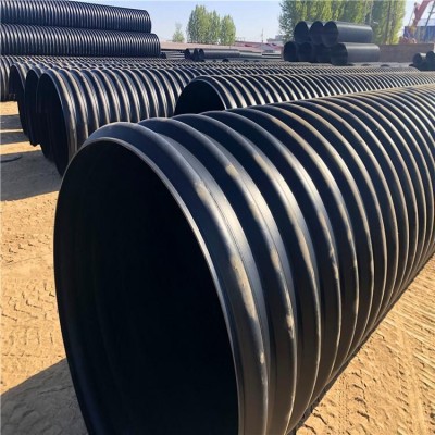 云南贵州HDPE 双壁波纹管螺旋钢带管DN800大口径厂家量大优惠多多图2