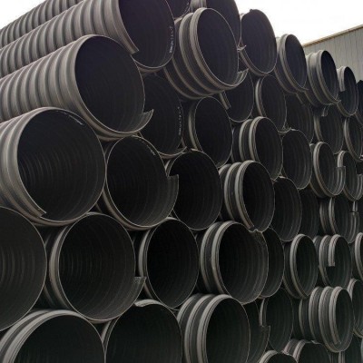 云南贵州HDPE 双壁波纹管螺旋钢带管DN800大口径厂家量大优惠多多图3