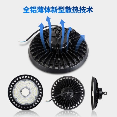 led高光效工矿灯物联网感应APP控制可拨码调光UFO飞碟灯仓库厂房图4