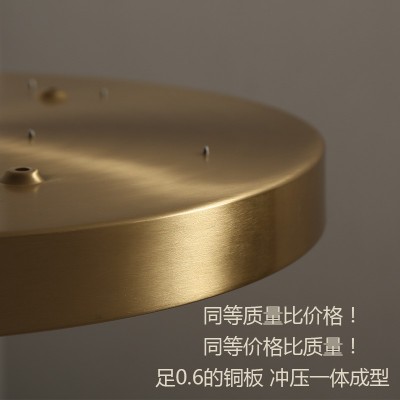 超亮led吸顶灯书房主卧室家装经典全铜吸顶灯现代简约百搭房间灯图3