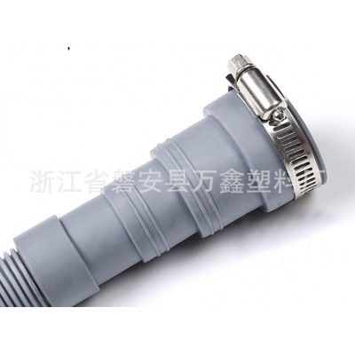 跨境通用型洗衣机排水管 20-38mm洗衣机排水管 带卡箍和弯架 厂家图2