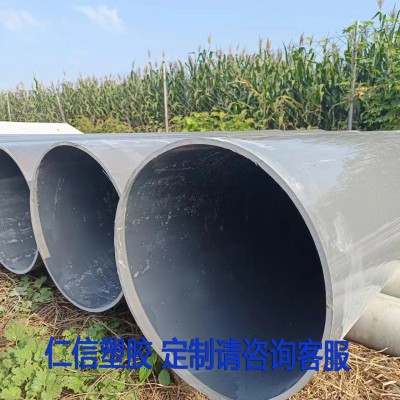 pvc管排水管50-500大口径下水管道塑料管材管件配件直供图3