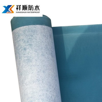 批发聚氯乙烯pvc防水卷材 屋面楼顶1.2mm高分子自粘pvc防水卷料图4