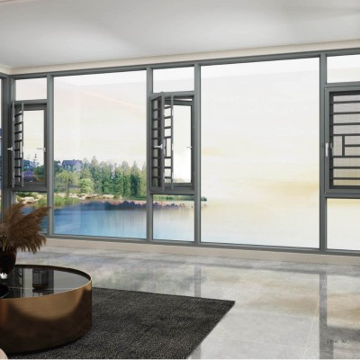 厂家断桥铝门窗 窗纱一体 双层中空玻璃 铝合金门窗玻璃隔音窗图3