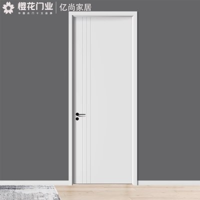 免漆卧室门实木门卫生间门木门室内门玻璃门卫生间厕所门隔音门图2