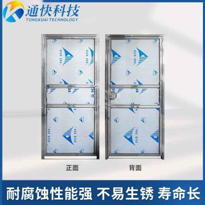 厂家直销不锈钢简易门出租房厕所卫生间房间门阳台杂物间不锈钢门图4