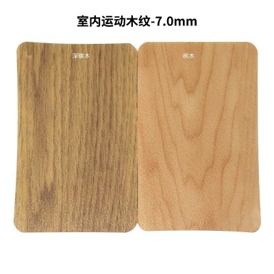 篮球场木纹地胶加厚PVC塑胶运动地板室内球馆专用运动地胶5-8mm图2
