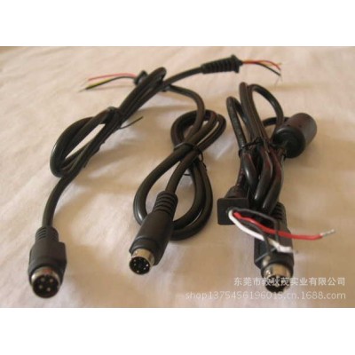 DC电源接头公母对接插头LED灯带接线USB-3.5-1.35-8DC防水接头电图2