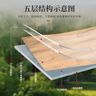 3.7米宽地板革水泥地专用加厚直接铺家用防滑耐磨自粘PVC地板批发