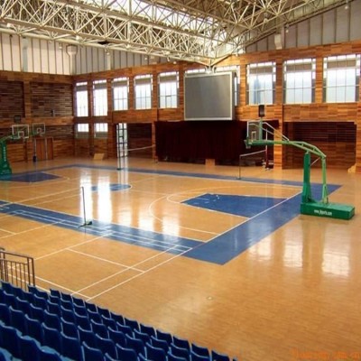 学校风雨操场体育馆 室内篮球馆 运动木地板 厂家供应 品种多样