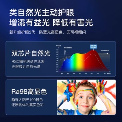 吸顶灯高级感全光谱客厅灯大厅主灯护眼简约卧室中山灯具家装灯饰图2