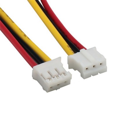 工厂批发XH2.54端子线2P 1007*22AWG现货 LED线材彩排线端子线