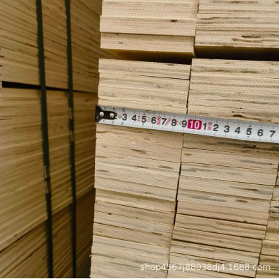 免熏蒸木条厂家批发包装箱托盘用LVL单板层积材免熏蒸LVL木方拉条图4