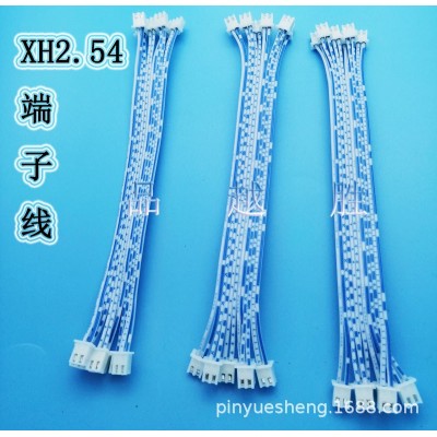 PH/XH/HY接线端子线1.25/2.0/2.54 2p风扇电器设备端子线束红黑线图4