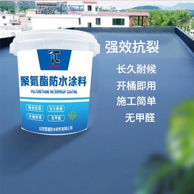 聚氨酯防水涂料液体屋顶卷材楼顶窗台堵漏平房裂缝漏水聚氨酯材料图4