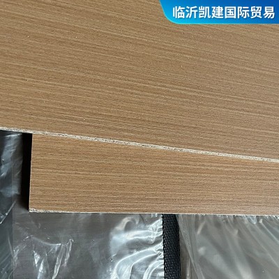 实木颗粒三聚氢胺刨花板 双背景墙装饰贴面板橱柜专用三胺刨花板图4
