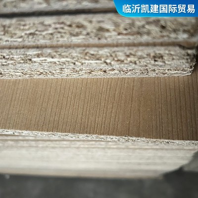 实木颗粒三聚氢胺刨花板 双背景墙装饰贴面板橱柜专用三胺刨花板图3