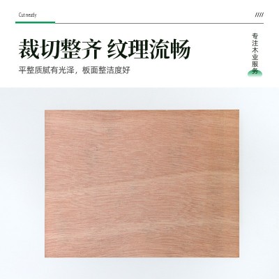 实木多层免漆板批发多层生态板饰面环保低中密度木板桉木家具板材图4