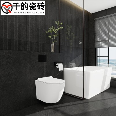 极简风莱姆石微哑质感砖600x1200酒店民宿古堡地砖卫生间瓷砖阳台图4