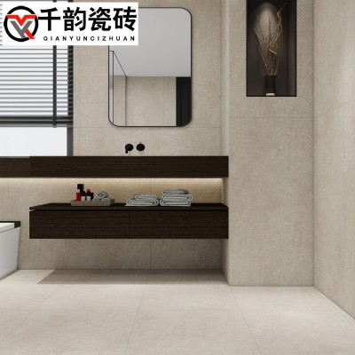 莱姆石瓷砖750x1500通体干粒凹凸模具面防滑地砖高档别墅地板砖图2
