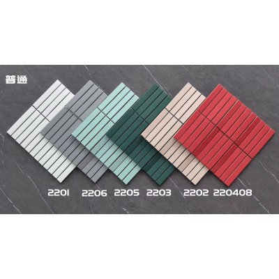 300*300长条陶瓷马赛克单颗粒22*145mm