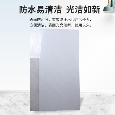 通体大理石瓷砖750*1500防滑地砖灰色瓷砖酒店别墅简约工程砖图4